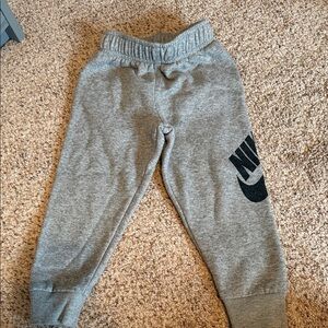 Nike Kids Heather Gray Joggers